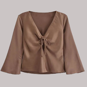 Long-sleeve blouse 2